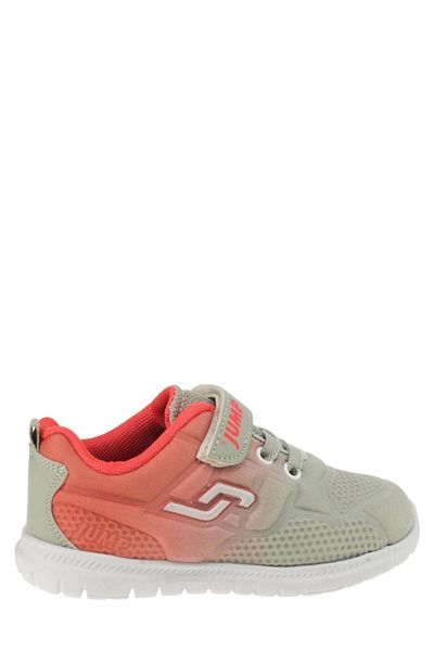Jump Gray Salmon Pink Kids Sneakers 190 20008b