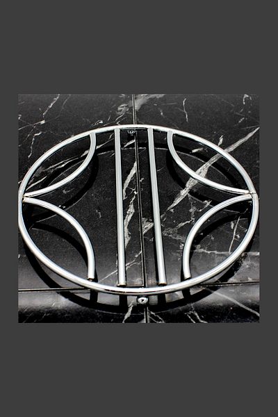 mba decor metal bending art Silver Color 1st Quality Stainless Trivet Tableware Presentation Kitchen
