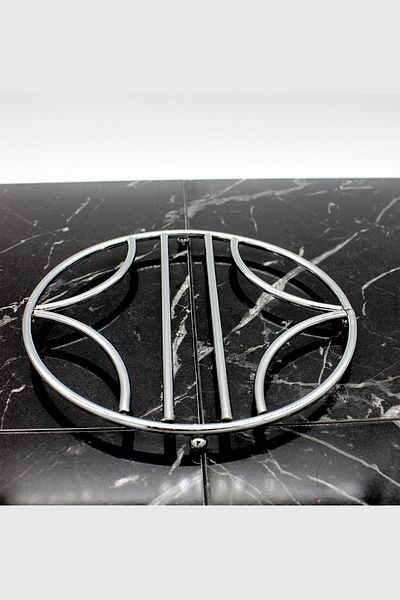 mba decor metal bending art Silver Color 1st Quality Stainless Trivet Tableware Presentation Kitchen