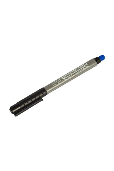 KRAF 260 Asetat Kalemi Silgili (m) Siyah 12'li Kutu