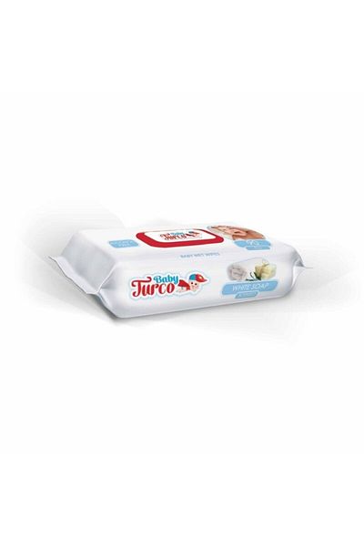 Baby Turco مناديل مبللة معطرة بالصابون الأبيض 12x90:1080 ورقة