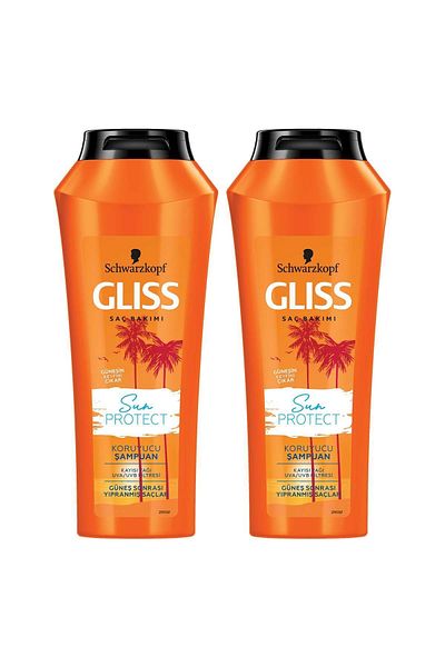 Gliss Sun Protect 500 ml Shampoo - X 2 Pieces