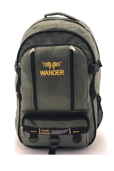 Wander Körüksüz Dağcı Sırt Çantası Yeşil Renk