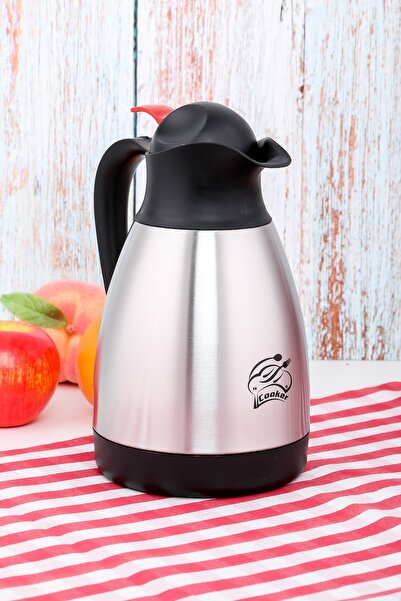 Cooker Shop Premium Paslanmaz Çelik 1.2 Lt Piknik Kamp Ofis Çay Kahve Termosu