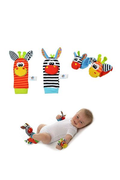 Sozzy Rattle Bracelet and Socks Set for Baby - K2414