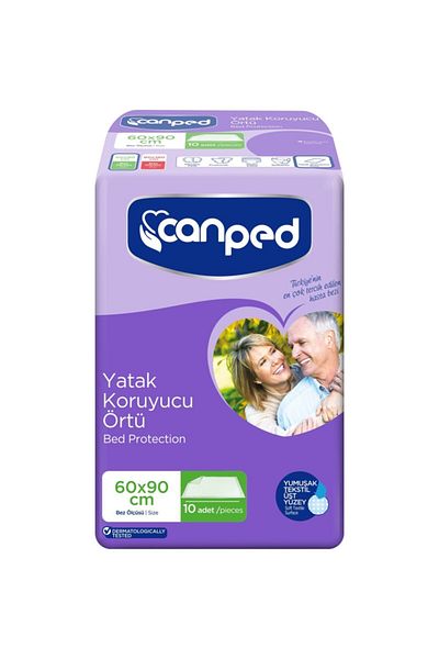 Canped Waistbanded Night Large Eco (LARGE/NIGHT) Patient Diapers 14 Pcs ( ) Mattress Protector Cover 10 Pcs 60*90