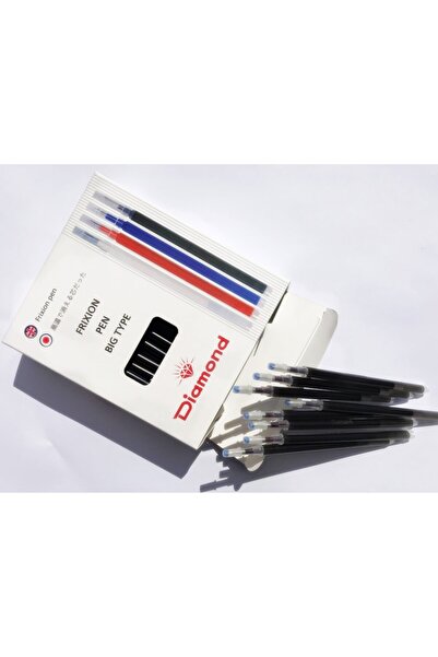 Saip Diamon Frixion Isı Ile Uçan Kalem Siyah 100 Lü Kutu