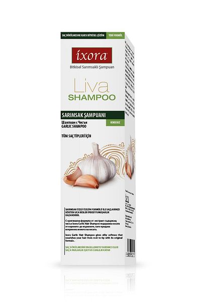 Ixora Liva Shampoo Garlic Unscented 400 ml