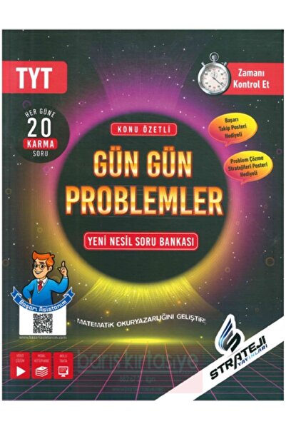 Strateji Yayınları Tyt Gün Gün Problemler Yeni Nesil Soru Bankası