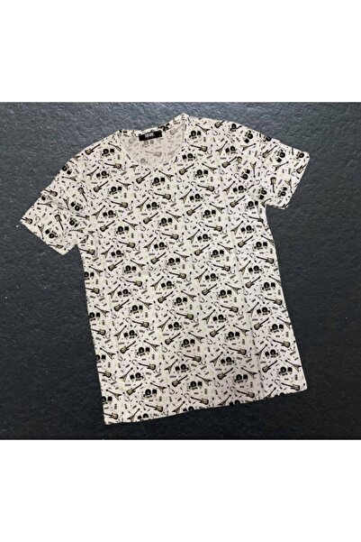 Herşey Nota Μπλουζάκι με νότες κιθάρας Unisex