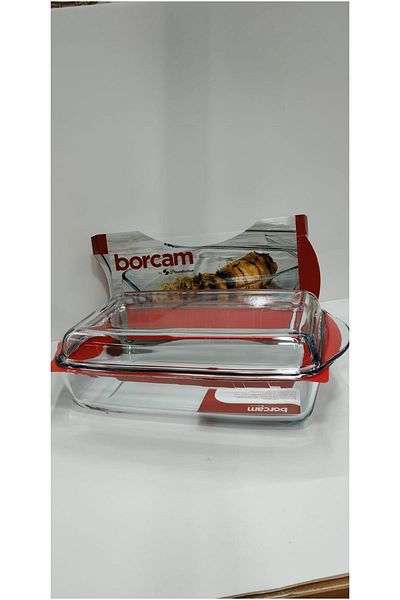 Paşabahçe 59001 Round Pyrex with Plastic Cover 22.5 cm 26 cm