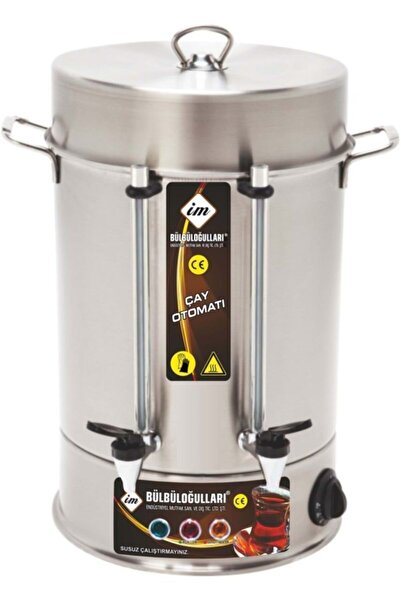 bülbüloğulları 80 Bardak Çelik Musluk Çay Makinası