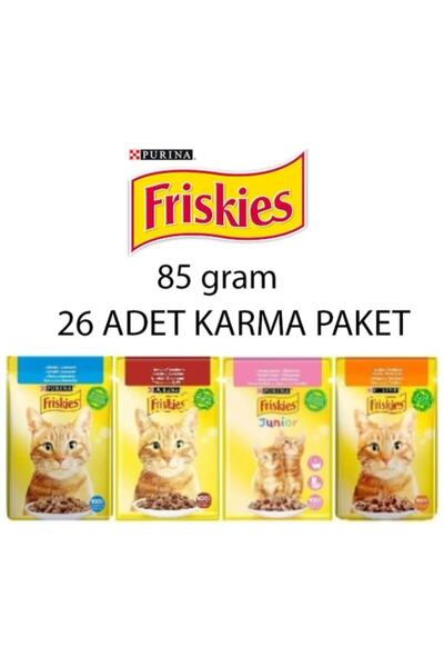 Friskies Karma 26 Adet Karma Paket
