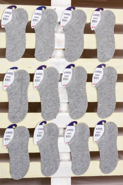 Line Smart 12 пар чоловічих бавовняних літніх шкарпеток сірого кольору