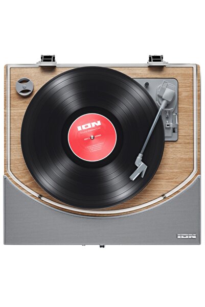 Ion Premier LP Bluetooth Hoparlörlü Ahşap Pikap