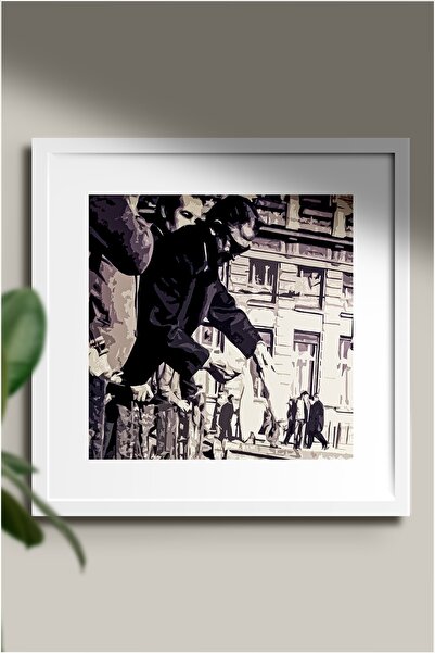 ÖZCANLAR ÇERÇEVE Framed Istanbul Series Old Istanbul Historical Concept And Single Multiple Frames 20x20