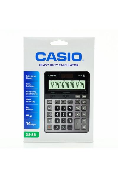 Casio Ds-3b 14 Hane Hesap Makinesi