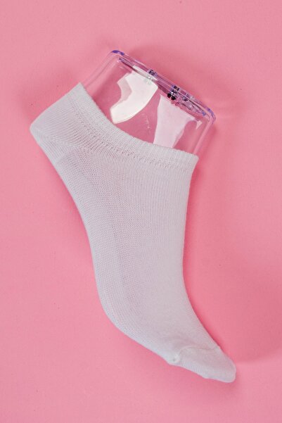Line Smart 3-х парні жіночі бавовняні літні шкарпетки білого кольору