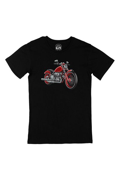 Cix Tricou Red Motor Negru