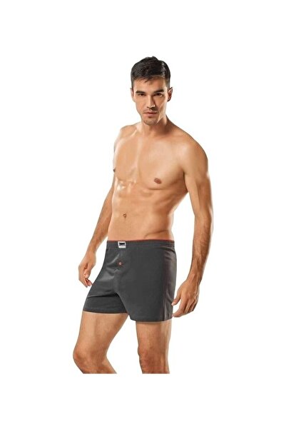 KMK Shop Muški Pamučni džersej peškir - Tutku struk bokserice , dimljen