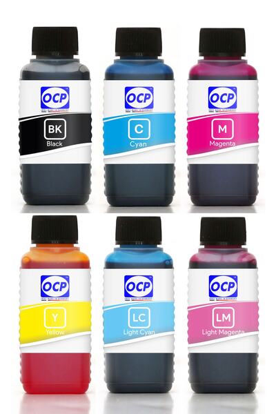 OCP Epson L800 L805 L850 L1800 Mürekkep 100ml Set 6 Renk