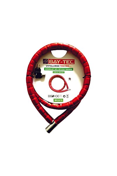 Baytec Motor Kılıdı Yaylı 150 Cm 22 Mm Kırmızı