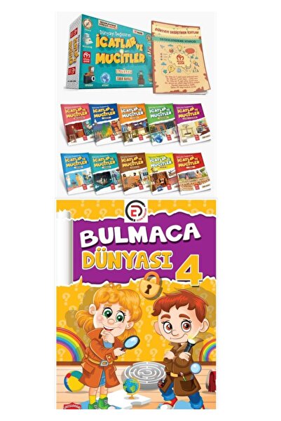 Model Yayınları İcatlar Ve Mucitler Hikaye Seti ve Bulmaca Kitabı