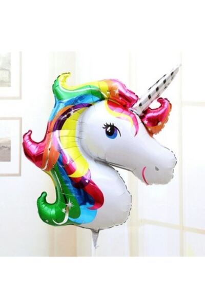 Happyland Tek Boynuzlu At Unicorn Folyo Balon 126x92cm