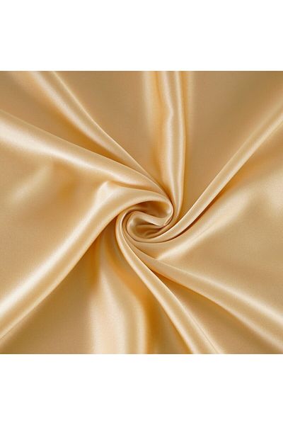 Tinybabyconcept Față de pernă din satin bumbac 100% mătase Culoare galbenă 50x70cm 2 buc.