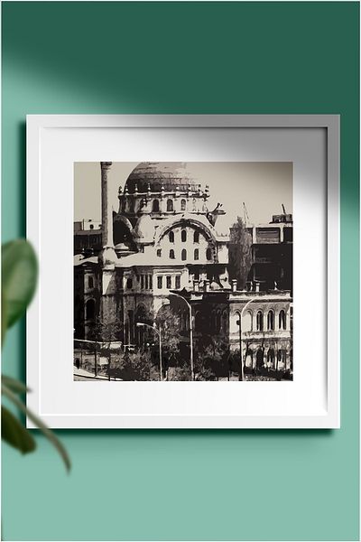 ÖZCANLAR ÇERÇEVE Σειρά Καραμπάζ Καραμπάζ Παλιά Ιστορία Καραμπάζ Σύνθεση και Μονά Πολλαπλά Πλαίσια 20x20