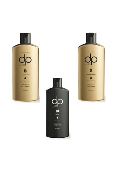 DP 2X250 ml Pine Turpentine and Menthol Refreshing Salt-Free Shampoo