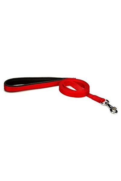 Doggie Comfort Woven Dog Walking Collar Medium Red 1.5X160 cm
