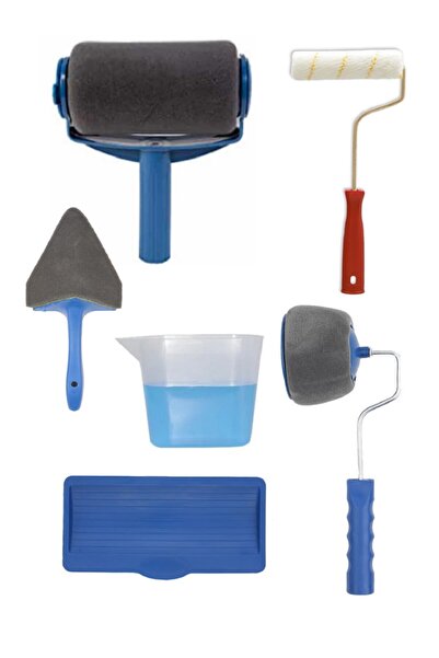 Genel Markalar Profesyonel 6'lı Damlatmayan Duvar Bahçe Ofis Ev Boya Badana P...