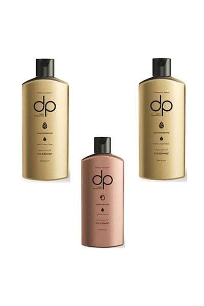 DP 2X250 ml Salt-Free Pine Turpentine Shampoo - Black Cumin Oil