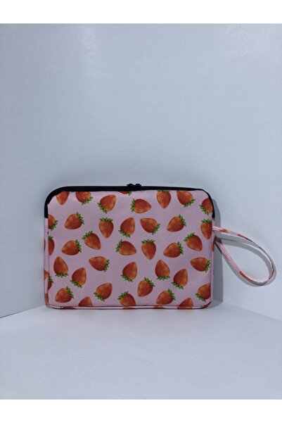 Differ 14 Inç Çilek Desenli Macbook/laptop/notebook/tablet Kılıfı