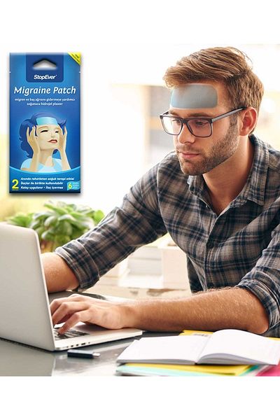 StopEver Migraine Tape 2 Pieces X 8 Pack