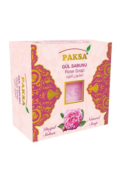 paksa صابون الورد الطبيعي 125 جرام