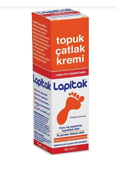 Lapitak 3' Ü 1 Arada Ayak Bakım Topuk Çatlak Ve Ayak Kokusu Önleyici Krem