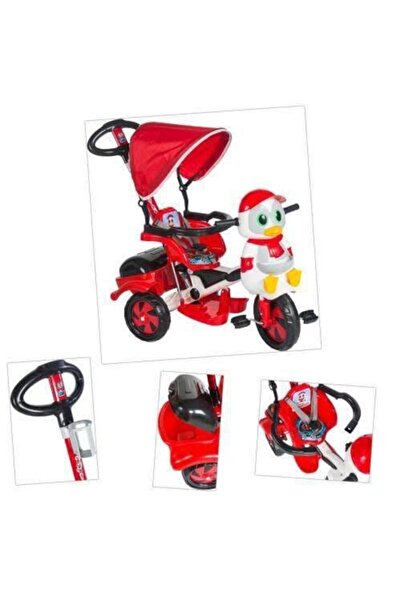 Genel Markalar Dilaver 3 Tekerlekli Ebeveyen Kontrollü Bisiklet Mavi