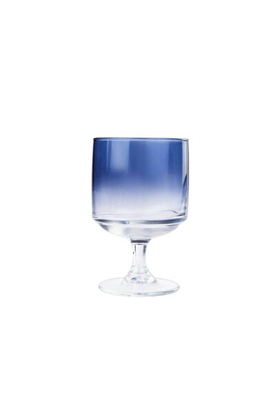 Emsan Firuze Tower Mavi 3'lü Kadeh