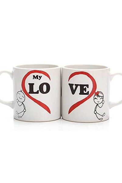 sıradışıhediyem Mug for Couples 2 Pieces