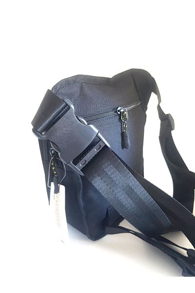 SEVENTEEN Black Unisex Biker Leg and Crossbody Bag 4963