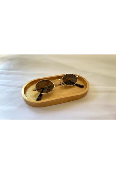 Orange Atelier Decorative Oval Concrete Trinket Plate Concrete Jewelry Plate Candle Plate Organizer Candle Holder Incense Holder