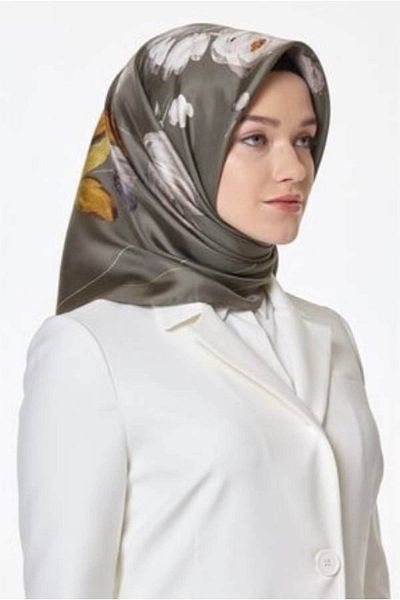 Armine Μεταξωτό κασκόλ 8128d (twill) (νοσταλγία)