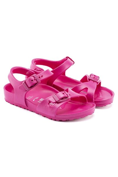 Birkenstock Kız Çocuk Pembe Bırkenstock Rıo Kıds Eva Sandalet