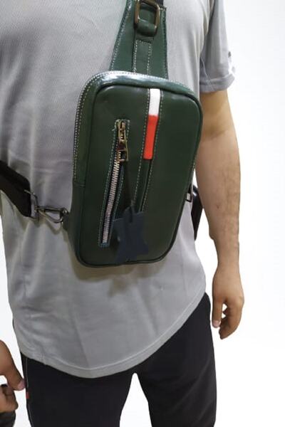 Newish Polo Creff Leather Clup Tommy Body Bag