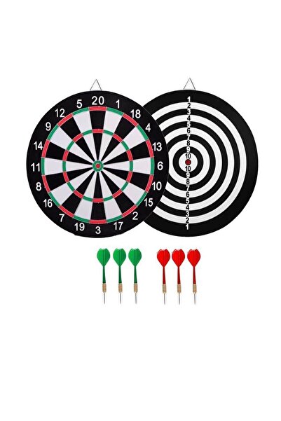 Genel Markalar Büyük Boy Dart Oyun Seti 6 Adet Iğneli Ok 42 Cm 17 Inç