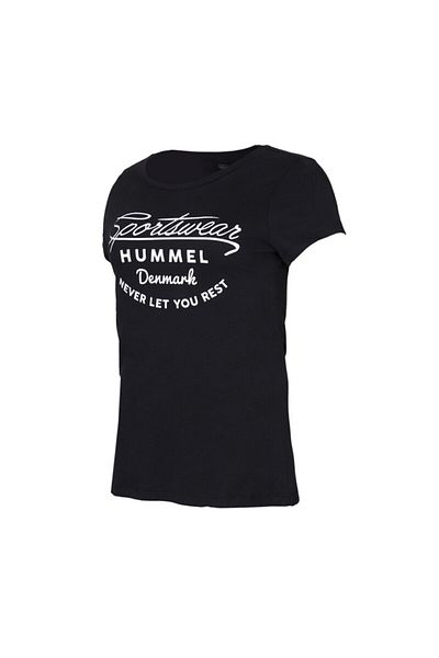 hummel HMLKUMIN T-SHIRT Tricou negru pentru femei M/C 100580983