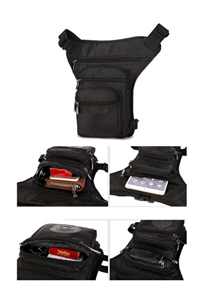 Genel Markalar Bel Bacak Bağlamalı Eşya Taşıma Çantası G100