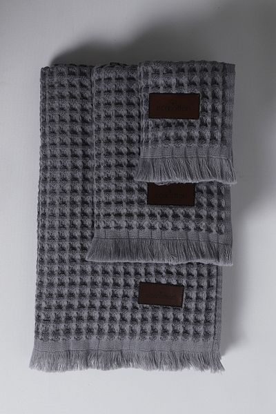 Ecocotton Organic Cotton 3-Piece Towel Set Seren